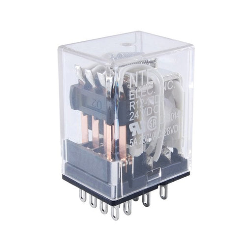 R12-17A3-120T by NTE Electronics, Inc - RELAY-4PDT 1AMP 120VAC