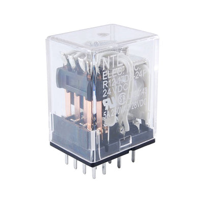 R12-17D3-12P by NTE Electronics, Inc - RELAY GEN PURPOSE 4PDT 5A 12V