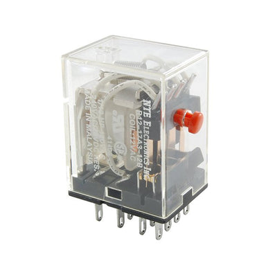 R12-17D3-24B by NTE Electronics, Inc - RELAY GEN PURPOSE 4PDT 5A 24V