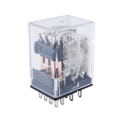 R12-17D5-12N by NTE Electronics, Inc - RELAY GEN PURPOSE 4PDT 5A 12V