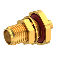 R125326000 by Radiall USA, Inc. - SMA / STRAIGHT BULKHEAD JACK PAN