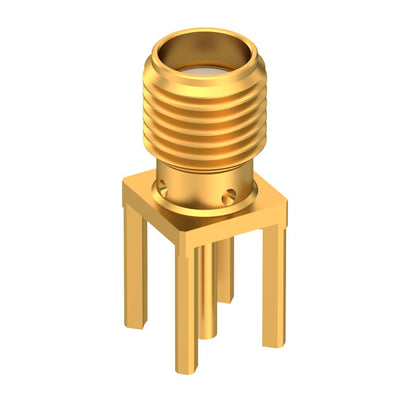 R125426000 by Radiall USA, Inc. - SMA F STR PCB C100