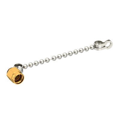 R125812000 by Radiall USA, Inc. - SMA / MALE DUST CAP WITH CHAIN