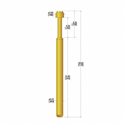 R125S by Chip Shine / CSRF - ICT TEST PROBE RECEPTACLE