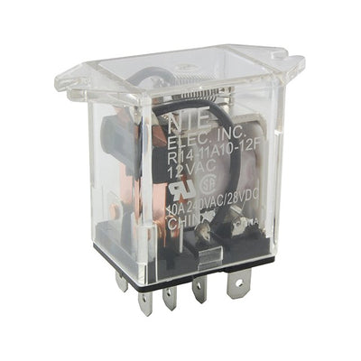 R14-11A10-120F by NTE Electronics, Inc - RELAY GEN PURPOSE DPDT 15A 120V