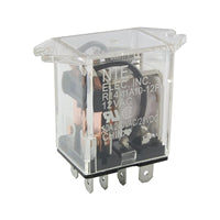 R14-11D10-12F by NTE Electronics, Inc - RELAY GEN PURPOSE DPDT 15A 12V