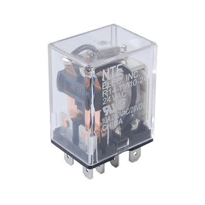 R14-14A10-12 by NTE Electronics, Inc - RELAY GEN PURPOSE SPDT 15A 12V