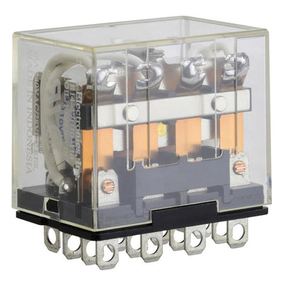 R14-17D10-110 by NTE Electronics, Inc - RELAY-4PDT 10A 110VDC