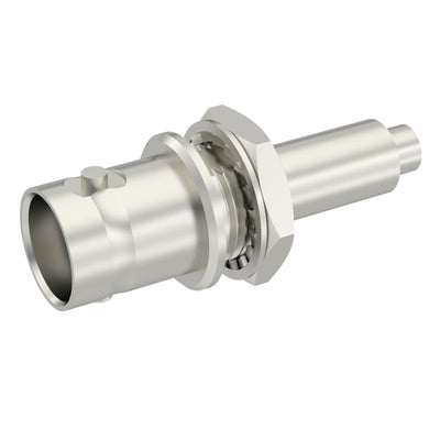 R141306000 by Radiall USA, Inc. - BNC F STR BHD CR 2.6/50 C100