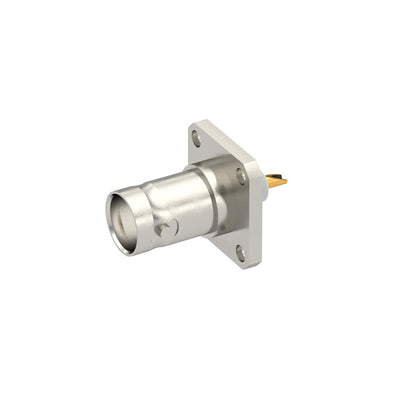 R141407000 by Radiall USA, Inc. - BNC / SQUARE FLANGE JACK RECEPTA