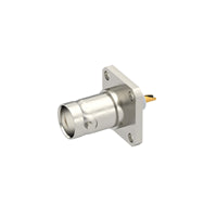 R141407000 by Radiall USA, Inc. - BNC / SQUARE FLANGE JACK RECEPTA