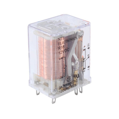 R16-17D5-24 by NTE Electronics, Inc - RELAY GEN PURPOSE 4PDT 5A 24V