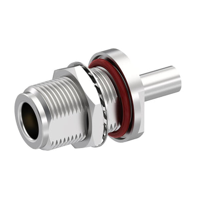 R161329000 by Radiall USA, Inc. - N / STRAIGHT BULKHEAD JACK PANEL