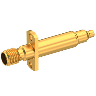 R191844800 by Radiall USA, Inc. - SMA FEMALE FLANGE TEST PROBE FOR