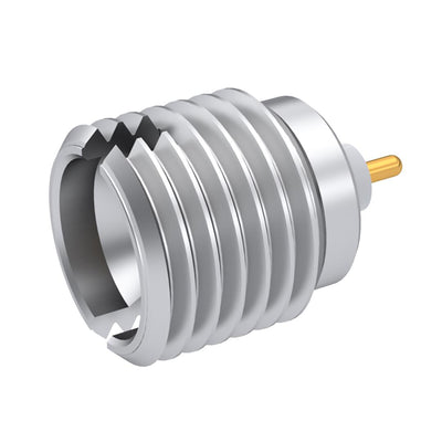 R222561001 by Radiall USA, Inc. - SMP M STR FD THD PIN C100