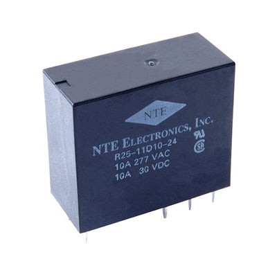 R25-1D16-48 by NTE Electronics, Inc - RELAY GEN PURPOSE SPST 16A 48V