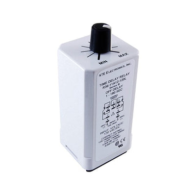 R36-11A12-120K by NTE Electronics, Inc - RELAY TIME DELAY 12A 120V