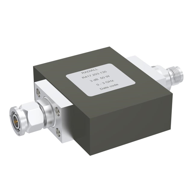 R417206130 by Radiall USA, Inc. - ATTENUATOR: TNC 6DB 3GHZ 50W 50O