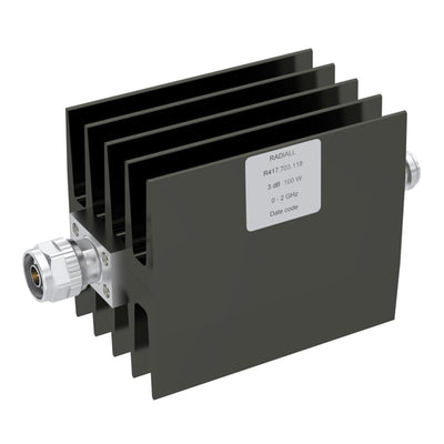 R417720118 by Radiall USA, Inc. - ATTENUATOR: N 20DB 2GHZ 80W 50OH