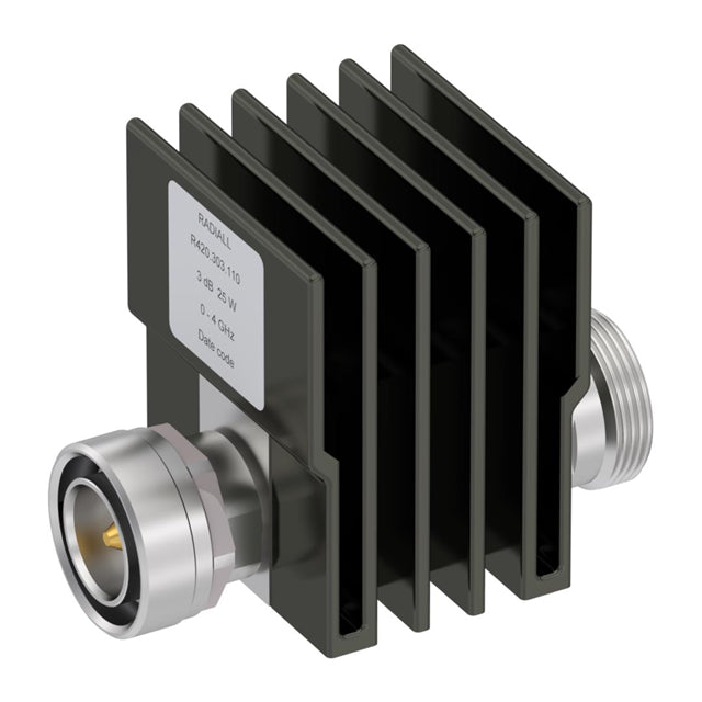 R420306110 by Radiall USA, Inc. - ATTENUATOR: 7-16 6DB 4GHZ 25W 50
