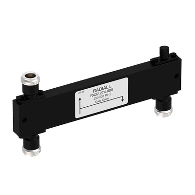 R432274000 by Radiall USA, Inc. - COUPLER: N 0.25-0.5GHZ 20DB