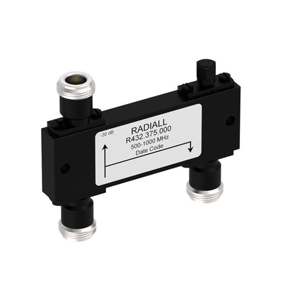 R432375000 by Radiall USA, Inc. - COUPLER: N 0.5-1GHZ 30DB