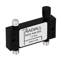 R432434000 by Radiall USA, Inc. - COUPLER: SMA 1-2GHZ 20DB