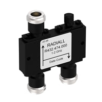 R432474000 by Radiall USA, Inc. - COUPLER: N 1-2GHZ 20DB