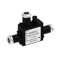 R591763400 by Radiall USA, Inc. - SP4T SUBMINIATURE SMA 26.5GHZ LA