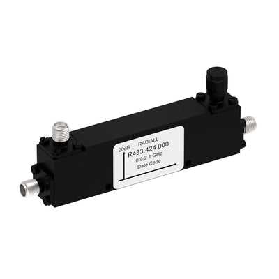 R433424000 by Radiall USA, Inc. - COUPLER: SMA 0.9-2.1GHZ 20DB FLA