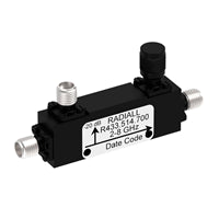 R433514700 by Radiall USA, Inc. - COUPLER: SMA 2-8GHZ 20DB (THICKN