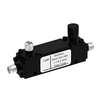 R433523000 by Radiall USA, Inc. - COUPLER: SMA 1.7-4.2GHZ 10DB FLA