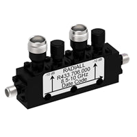 R433706000 by Radiall USA, Inc. - COUPLER: SMA - TNC 10GHZ 2X10DB