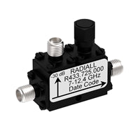 R433725000 by Radiall USA, Inc. - COUPLER: SMA 7-12.4GHZ 30DB