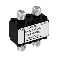 R595347210 by Radiall USA, Inc. - SPDT TERMINATED PLATINUM SMA 6GH