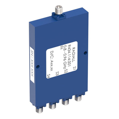 R595357415 by Radiall USA, Inc. - DP3T PLATINUM SMA 6GHZ LATCHING