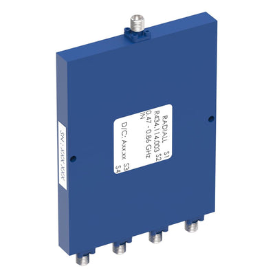 R595363125 by Radiall USA, Inc. - SPDT PLATINUM SMA 6GHZ LATCHING