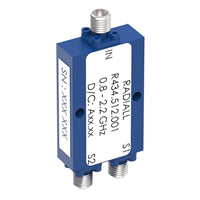R595433225 by Radiall USA, Inc. - SPDT TERMINATED PLATINUM SMA 20G