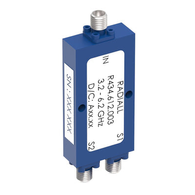 R434612003 by Radiall USA, Inc. - POWER DIVIDER 2W SMA 3.2-6.2GHZ