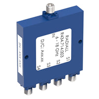 R595463220 by Radiall USA, Inc. - SPDT TERMINATED PLATINUM SMA 20G