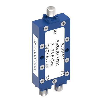 R595463225 by Radiall USA, Inc. - SPDT TERMINATED PLATINUM SMA 20G
