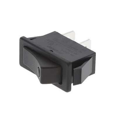 R4ABLKBLKEFODIMPLE by E-Switch - ROCKER SWITCH SPST 20A 125V