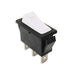 R4DBLKWHTEFO by E-Switch - ROCKER SWITCH SPDT 15A 125V