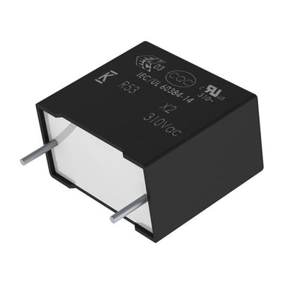 R533I322050P0K by KEMET - FILM CAPAC 0.22UF 10% 630VDC RAD