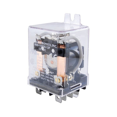 R55-5D20-12F by NTE Electronics, Inc - RELAY GEN PURPOSE SPDT 25A 12V