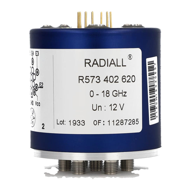 R573452300 by Radiall USA, Inc. - SP3T RAMSES SMA 18GHZ LATCHING S