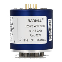 R573812320 by Radiall USA, Inc. - SP3T RAMSES SMA2.9 40GHZ NORMALL
