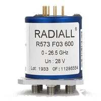 R573F02610 by Radiall USA, Inc. - SP6T RAMSES SMA 26.5GHZ NORMALLY