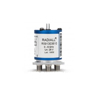 R591362440 by Radiall USA, Inc. - IC RF SWITCH SP4T 6GHZ MODULE