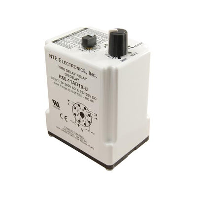 R60-11AD10-U by NTE Electronics, Inc - RELAY TIME DELAY